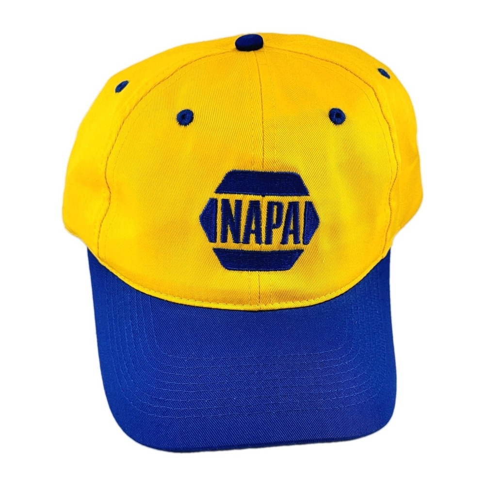 NAPA 75th Anniversary 1925-2000 Blue & Yellow  Embroidered Adj. Baseball Cap